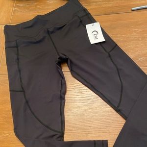 Zyia Light and Tight BLACK Leggings NWT